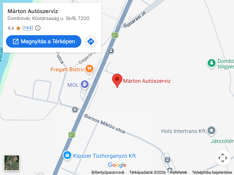 Google Térkép helyszín